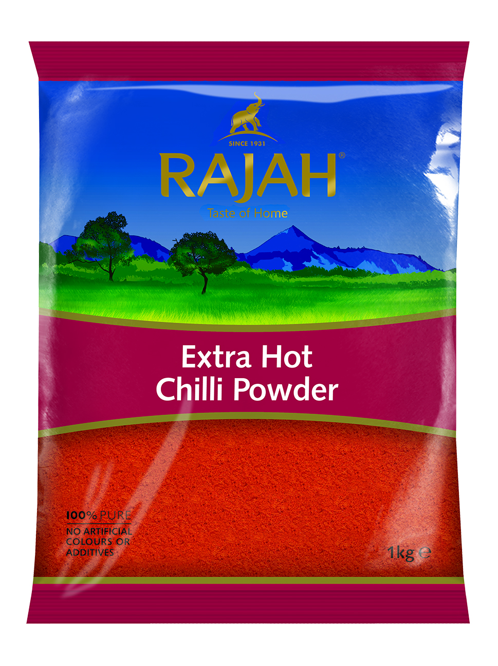 Rajah Extra Hot Chilli Powder (6x1kg)
